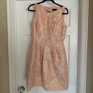 TAHARI GOLD AND PINK DRESS. Make me an offer